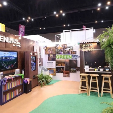 AIS Green Energy Green Network for THAIs ในงาน Thailand Research Expo 2025 - 