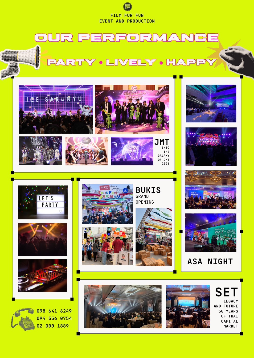Event showcase